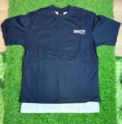 Blue Balenciaga Tee