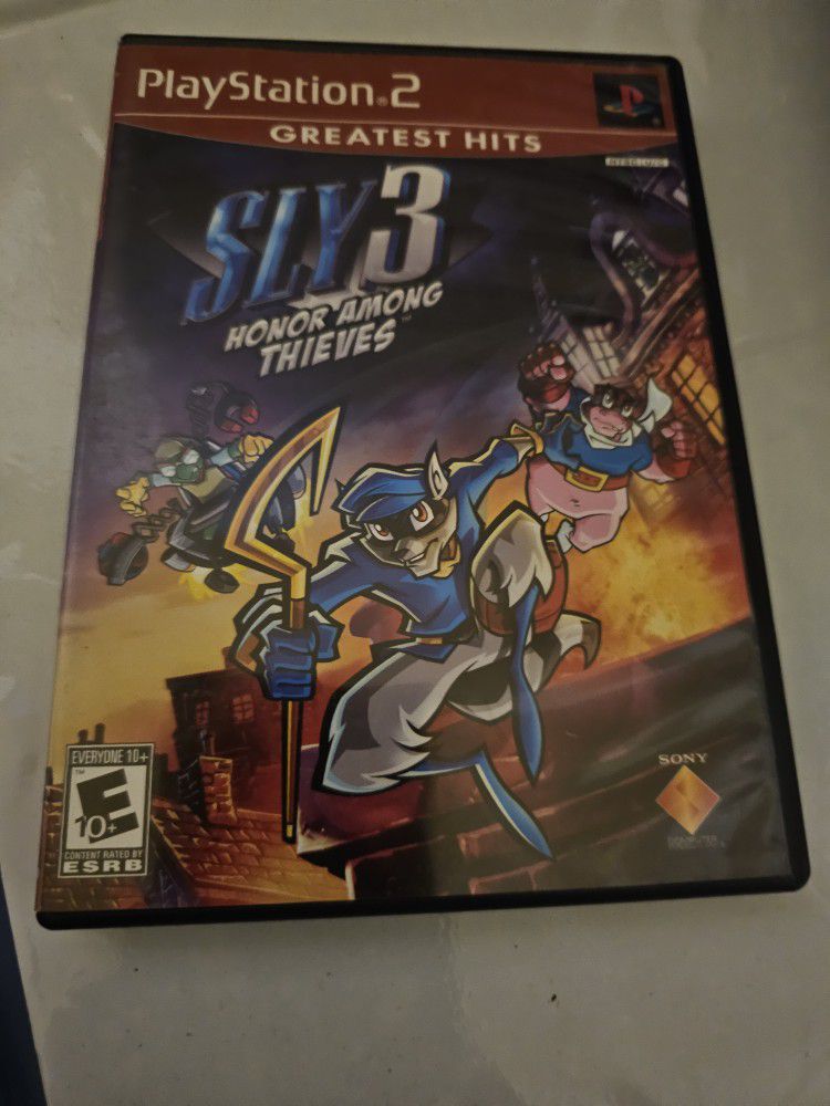 Sly3 For Ps2