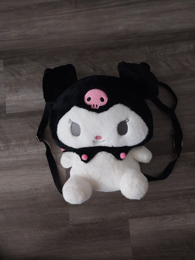 Kuromi Plush Backpack