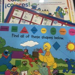 Sesame Street Vintage Placemats New