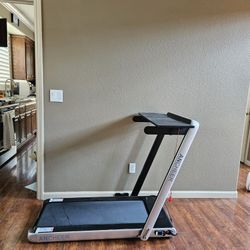 Treadmill w/ Workdesk! Folds Flat!