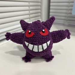 Gengar Crochet Plushie