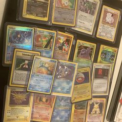 Vintage Pokémon cards