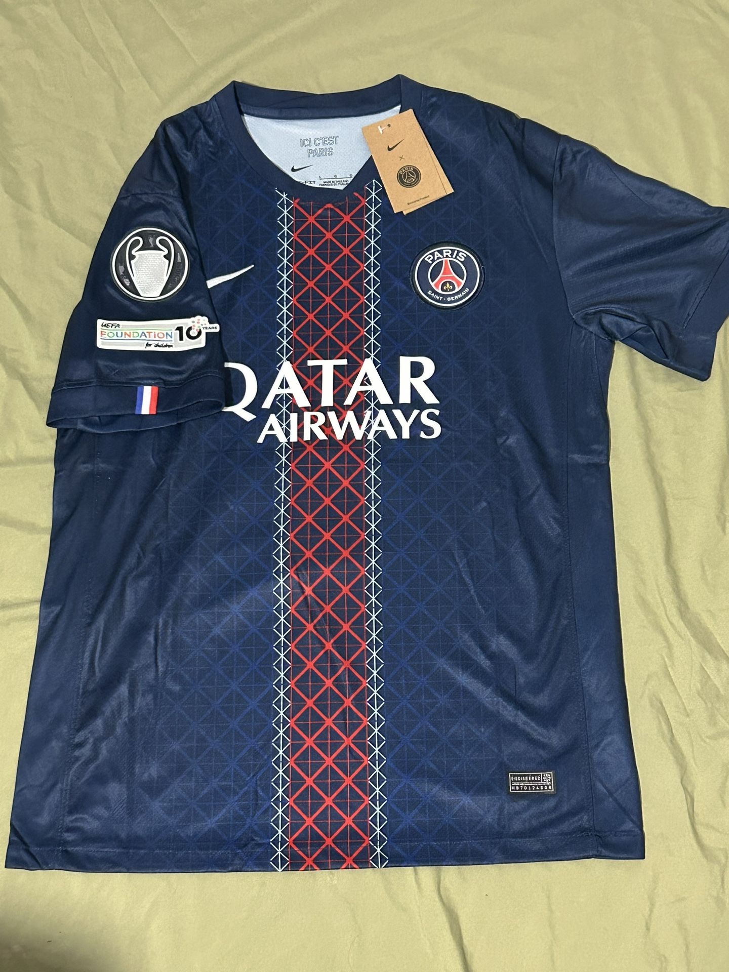 Désiré Doué PSG Jersey 25/26