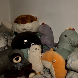 Cute Plush Toys Clearance – $10 each, 3+ for $8/each