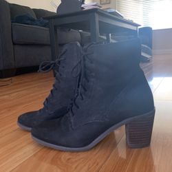 Lucky Brand Black Booties Size 7