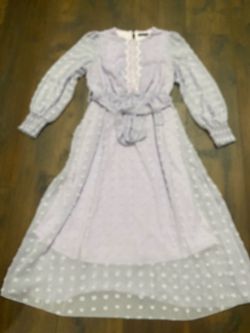 Women’s light purple long dress size large by SHEIN #10