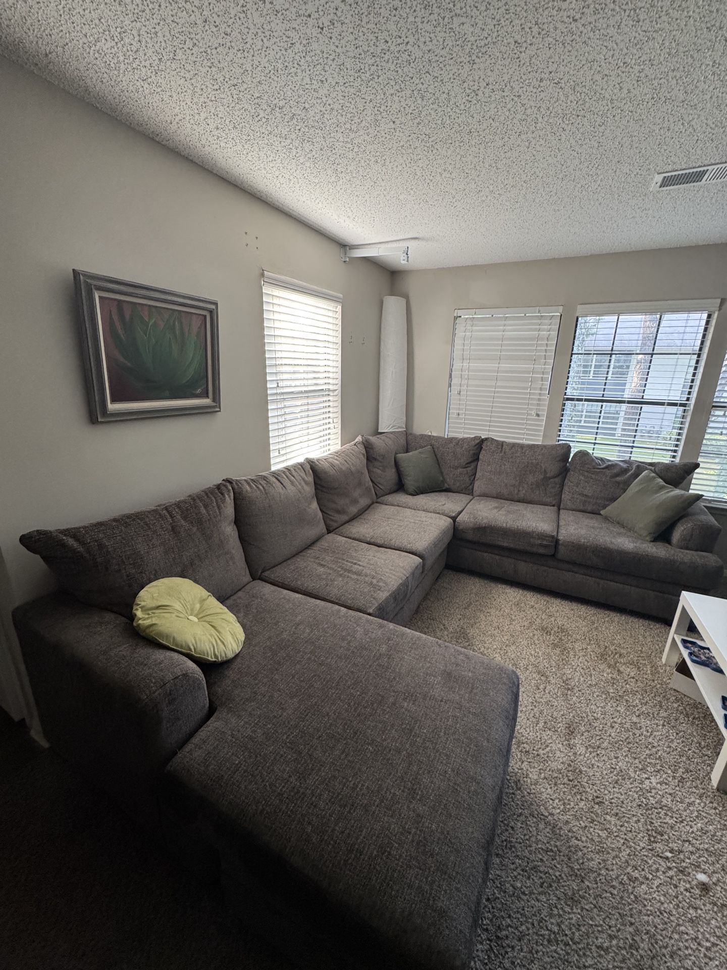 Large J Shape Couch