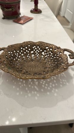 Brass Candy Dish