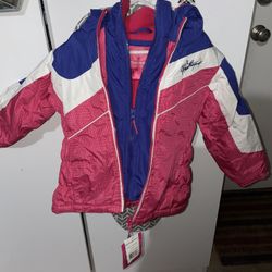 Toddler Girl Snow Jacket 