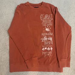 Stussy Embroidered  Crewneck