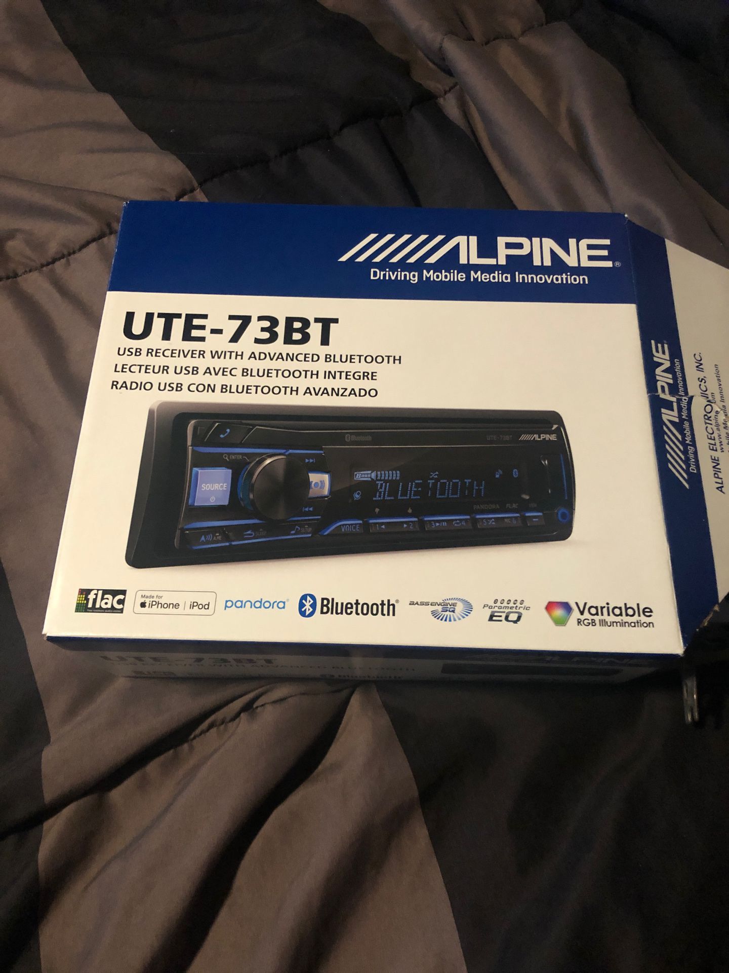 ALPINE— UTE-73bt