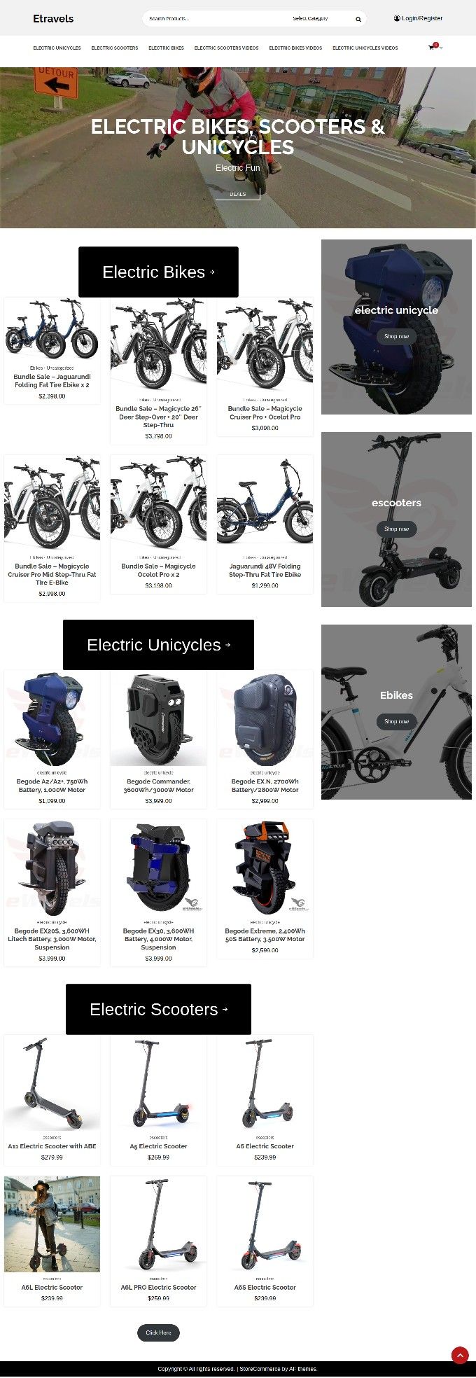 Affiliate Website on WordPress