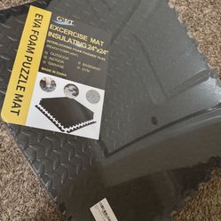 Restocked! 6 Pack Gym Mats 24x24 (24 sq ft) 