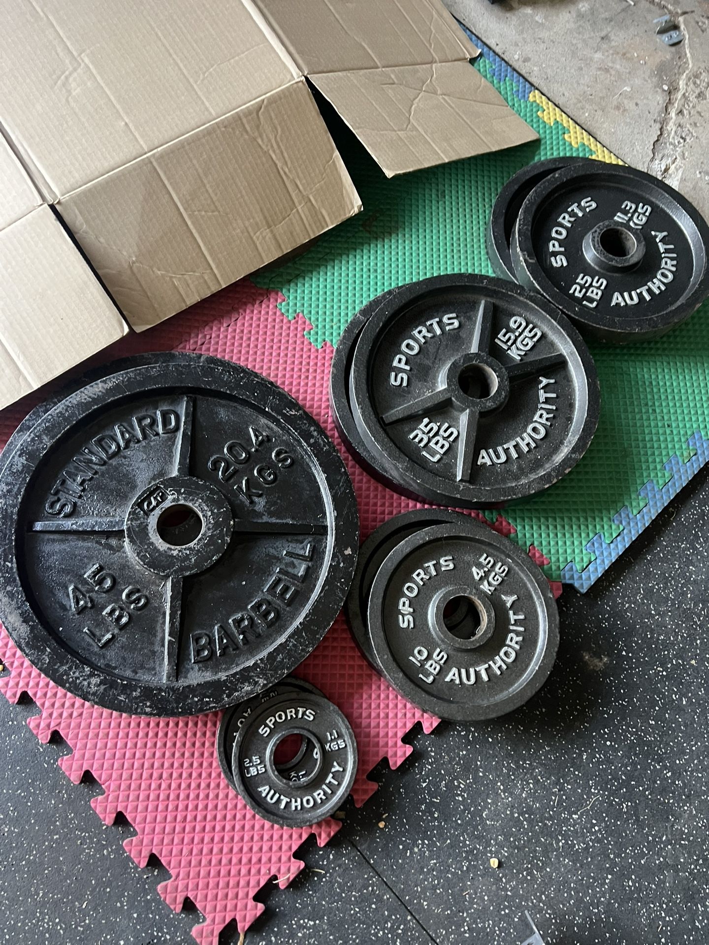 2 Inch Olympic Weight Set