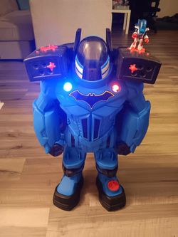 Imaginext DC Super Friends Batman Toy Batbot Xtreme Robot Playset 30 Inches Tall