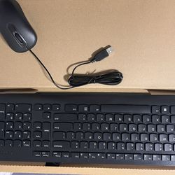 Lenovo wired key board/ Mouse