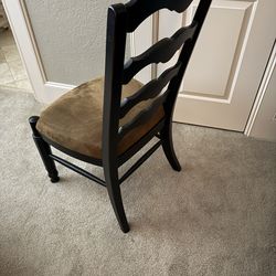Solid Oak Ladder Back chairs