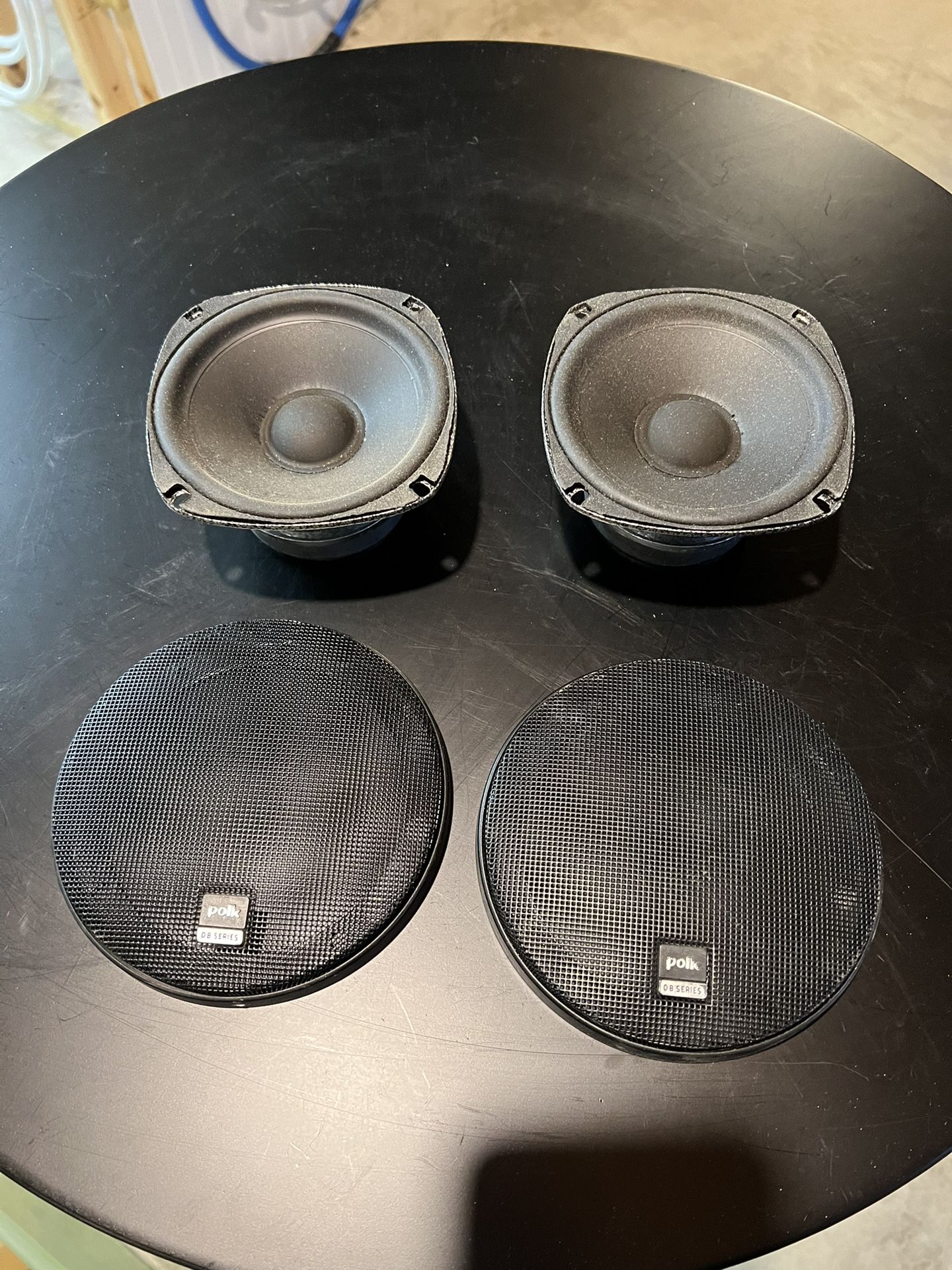 Pair Of Polk Audio 4" Midrange Speakers For Car Audio