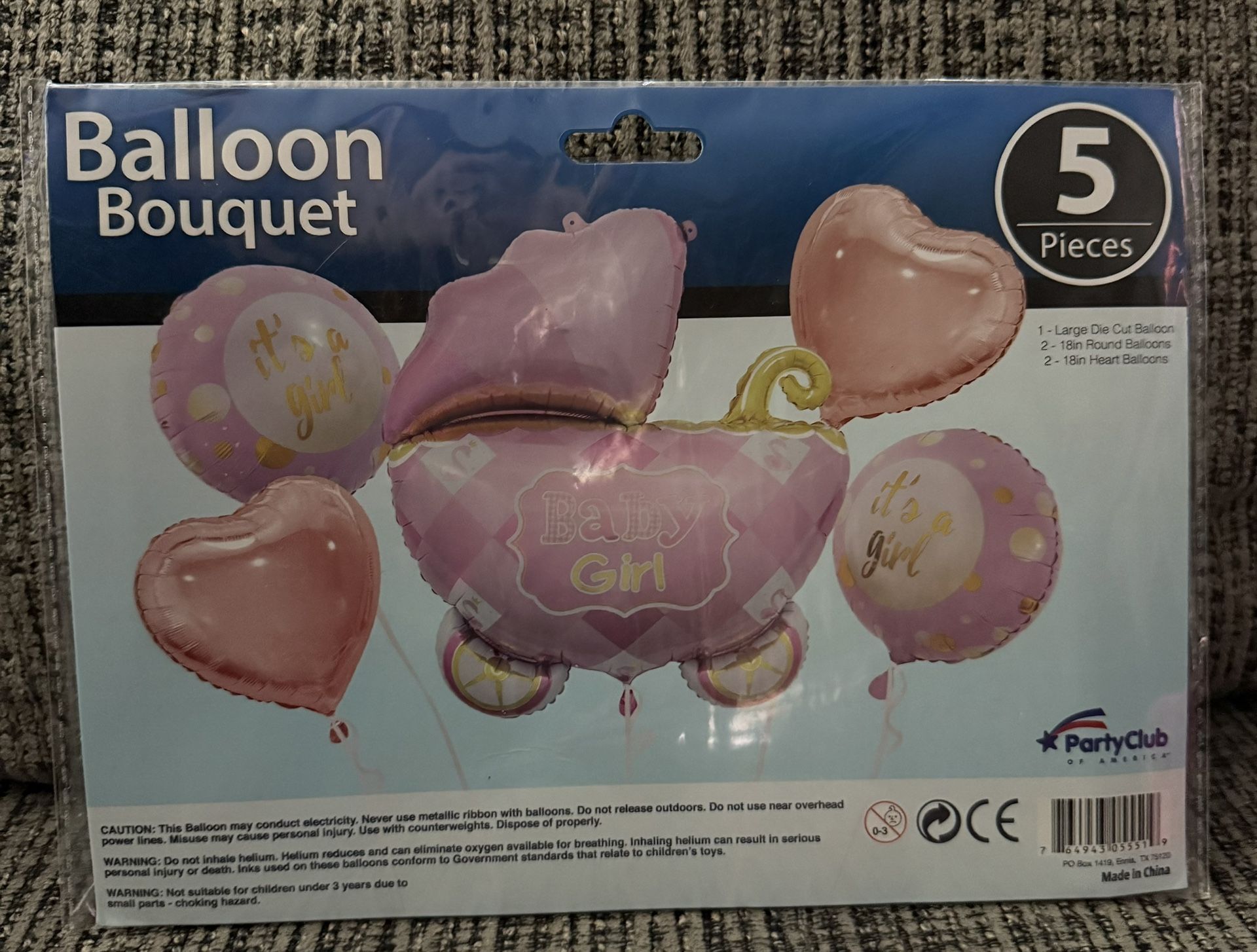 ‼️PLEASE DONT ASK IF AVAILABLE‼️ORDER TO BE MADE‼️ ITS A GIRL SET BALLOON FOR BOUQUET