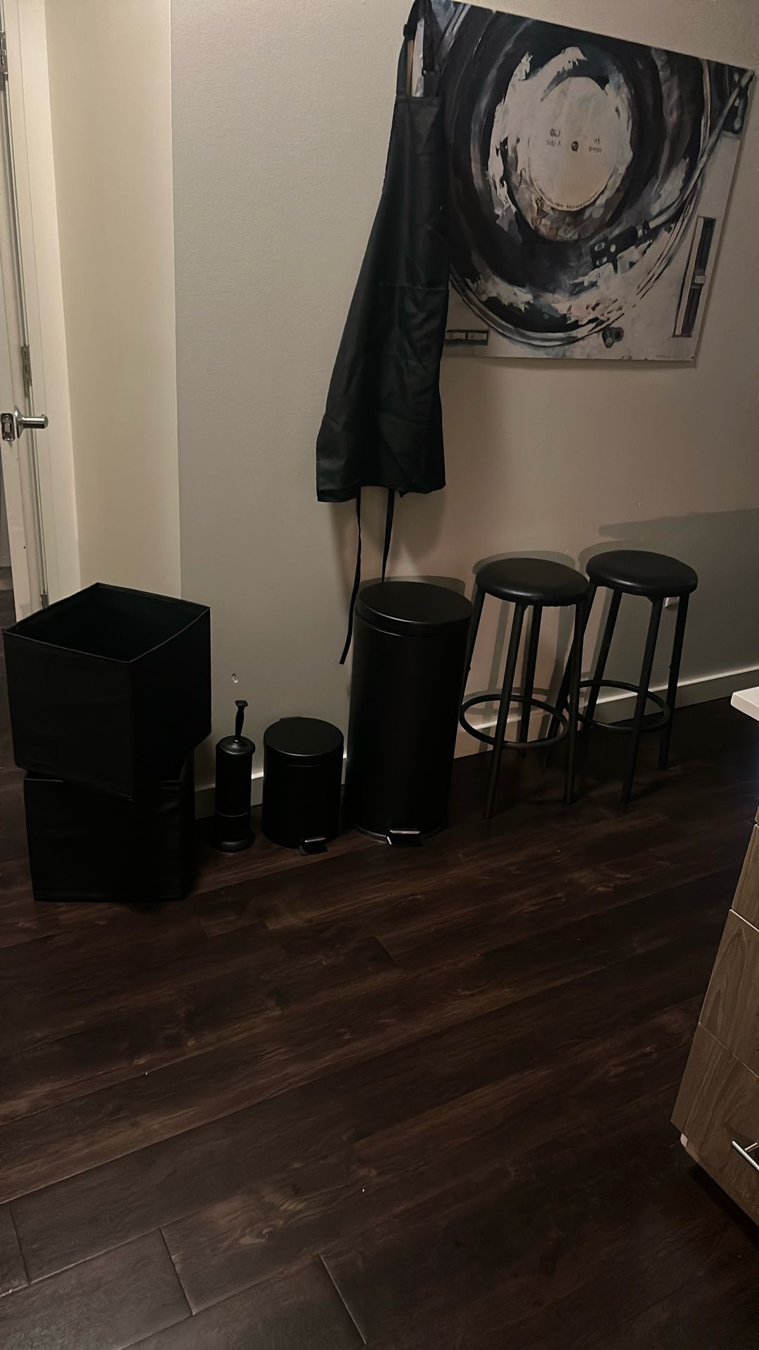 All black hall