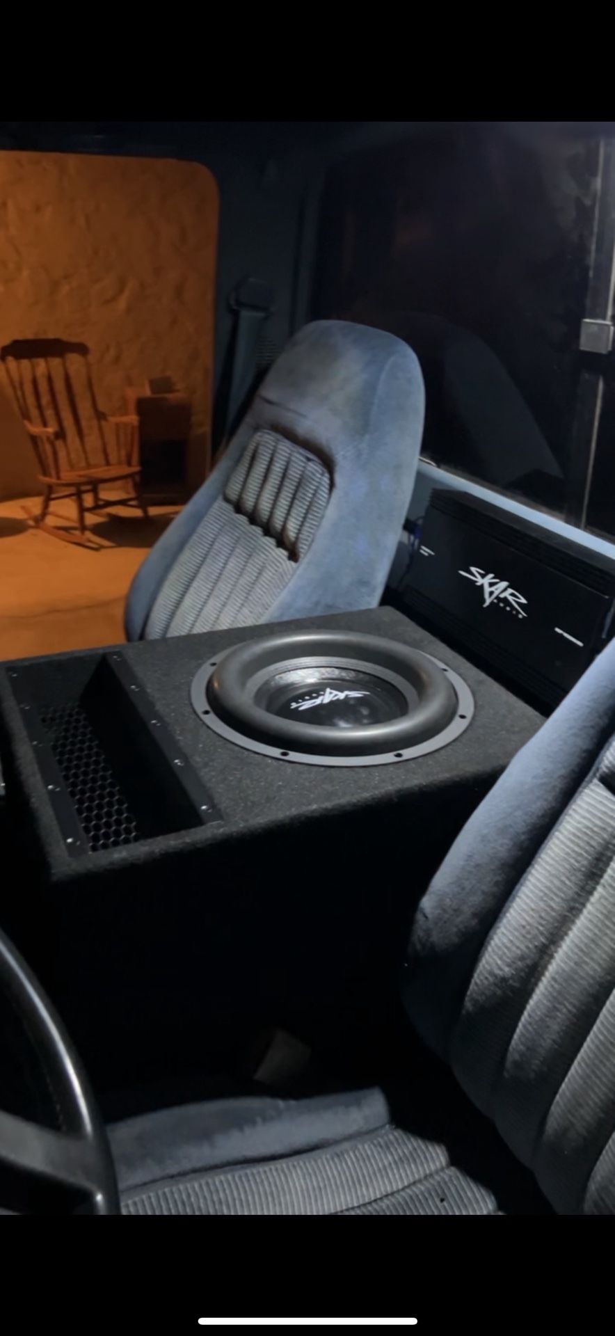 12 Inch Skar Sub/amp/box Kit