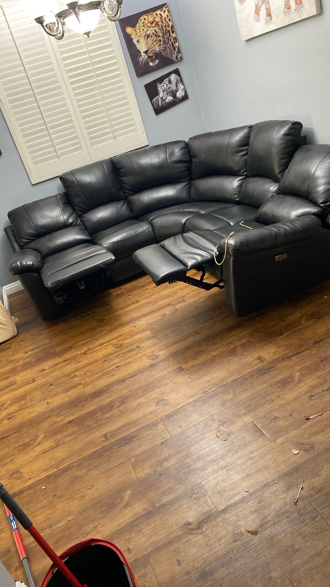 Couch With Recliners And USB Ports