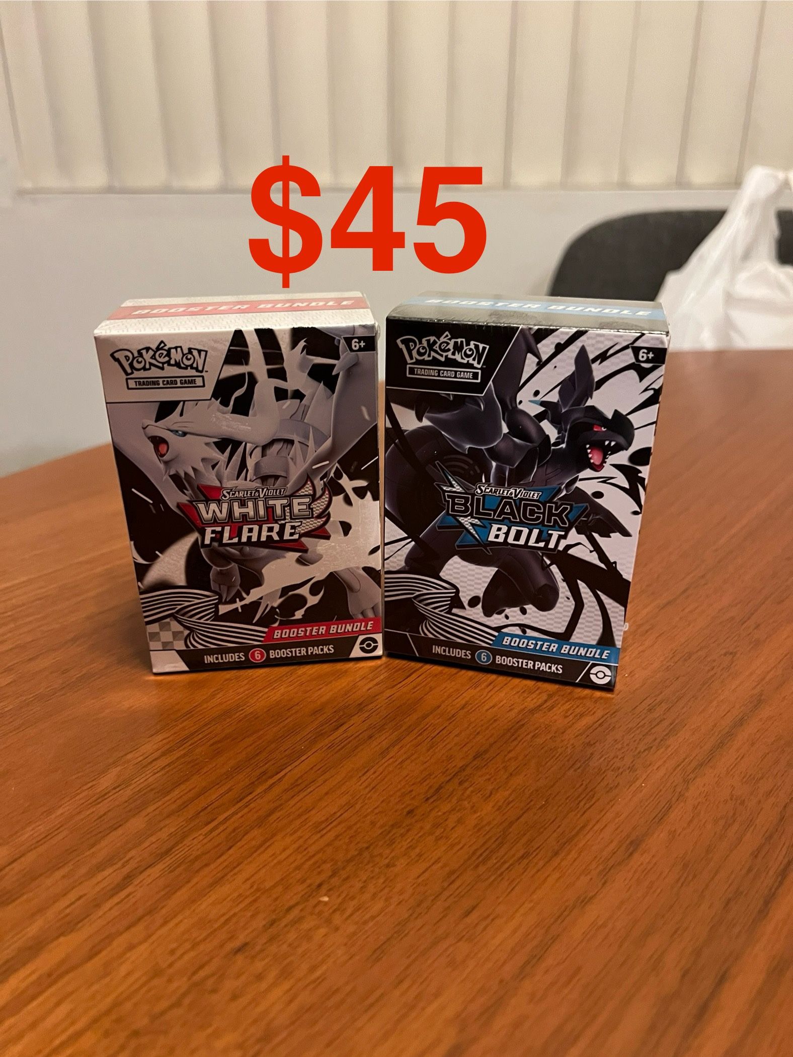 Pokemon White Flare & Black Bolt Booster Bundle