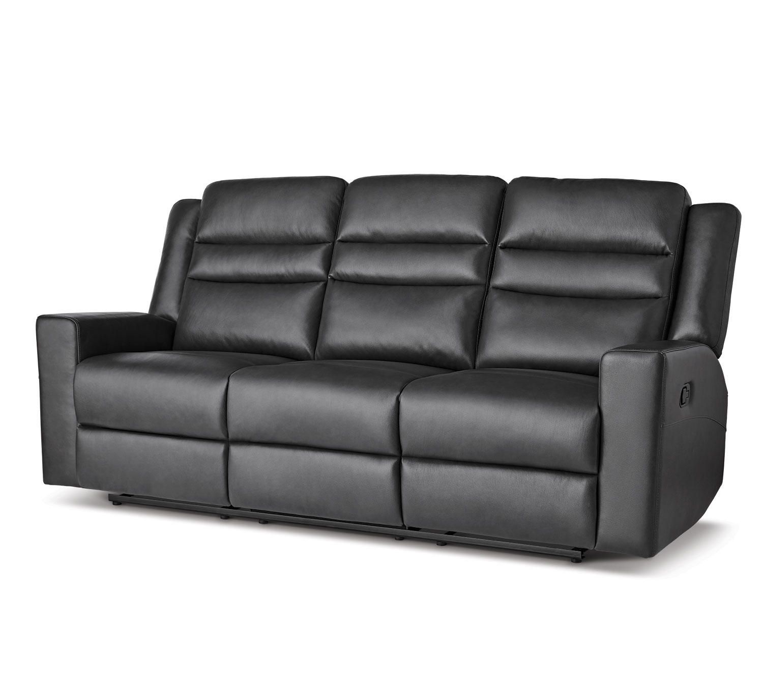 New In Box Easton Leather Recliner Sofa (retail $1000)