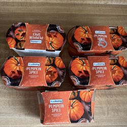 New 10 candles) Trueliving Pumpkin Spice Fragranced Candles ( cash & pick up only)