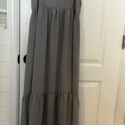 Elegant Gray Gown/Dress (Papermoon Boutique dress)