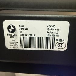 2019-2024 BMW X5 G05 rear privacy cargo cover OEM (contact info removed)3