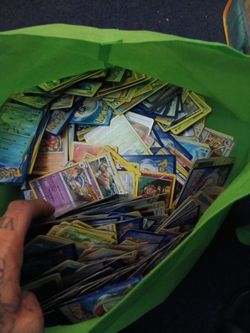 Large Lot of Pokémon Trading Card over a thousand