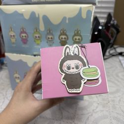 Chestnut Macaron Labubu 