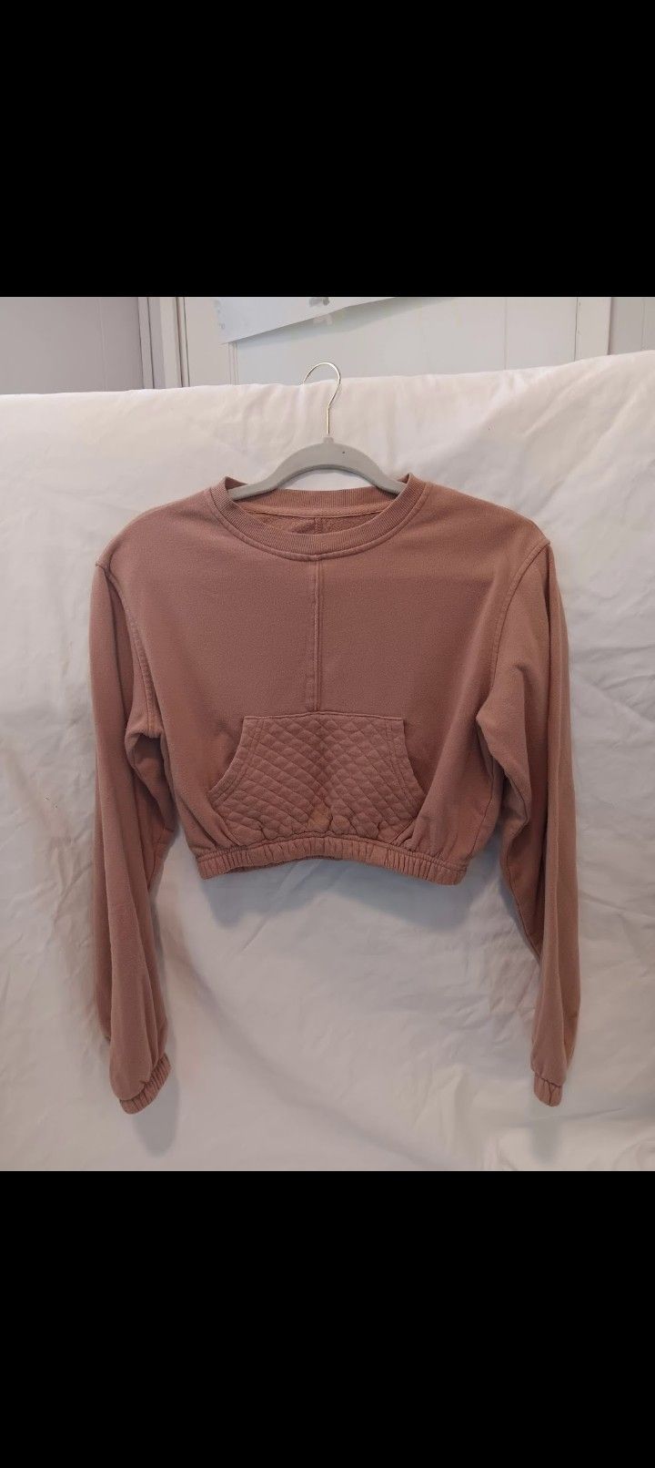 Flirtitude Active Cropped Sweatshirt Size XS 