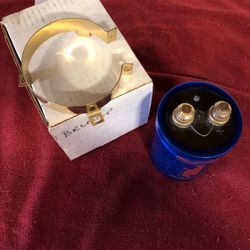 1 blue Phoenix gold power flow cap for car audio