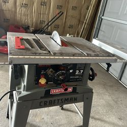 Craftsman Adjustable Table Saw 