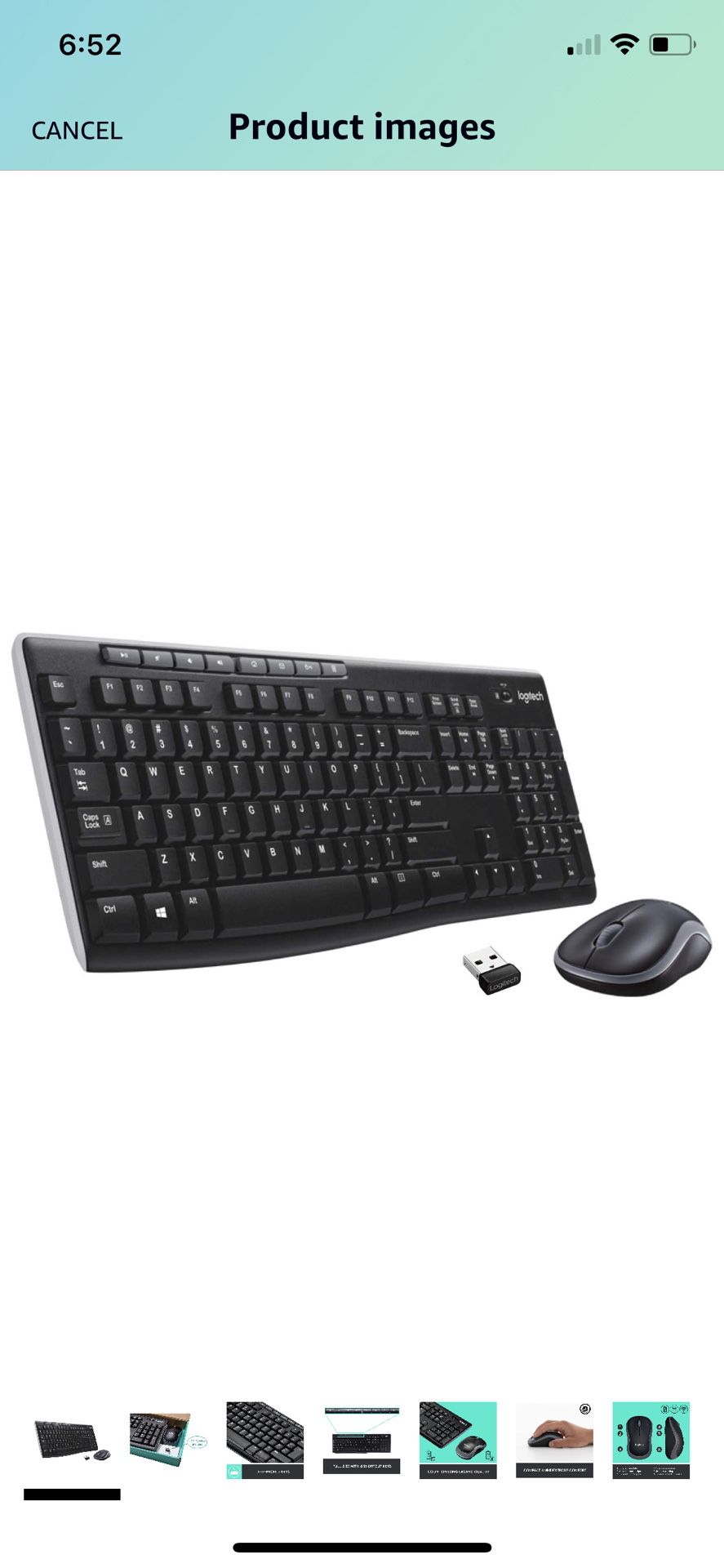 (NEW) Logitech MK270 Wireless Keyboard & Mouse
