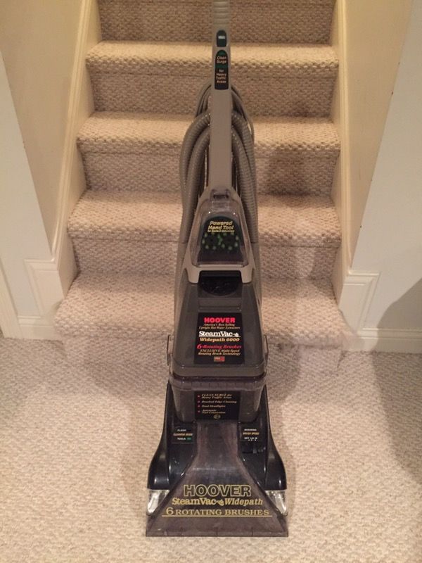 Hoover Steamvac Widepath 6000 Carpet Cleaner User Manual | Floor Matttroy