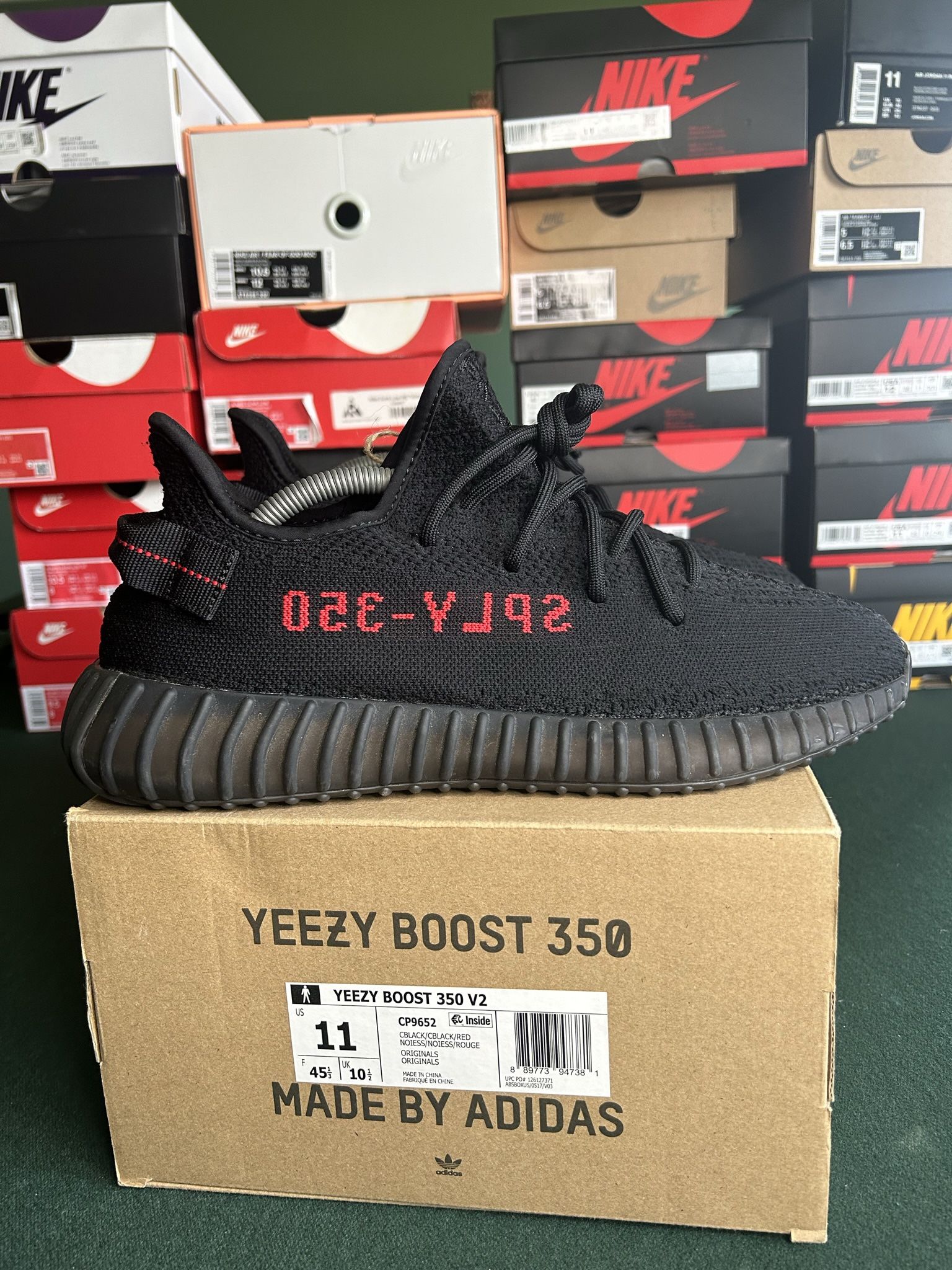 Yeezy 350 Bred Size 11 $240 Og Lightly Used