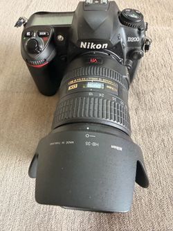 Nikon D200 with 24-200m lens