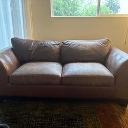 Leather Sofa 