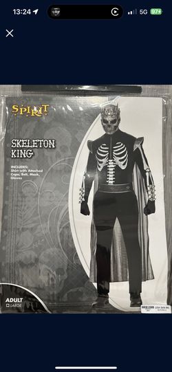 Skeleton King Costume