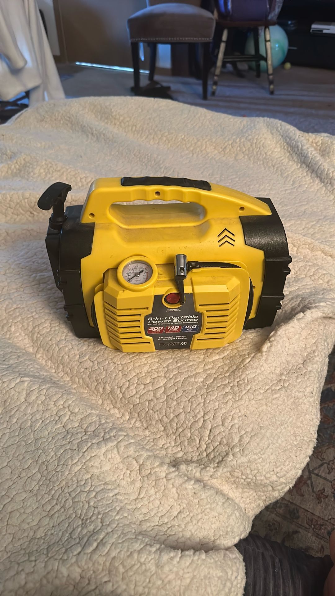 3RALLY 8-in-1 Portable Power Source