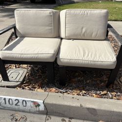 FREE outdoor Couch/oak drawers/twin Bed Frame