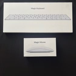 Apple Magic Keyboard And Apple Magic Mouse