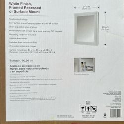 TWO identical 24 in Medicine Cabinet