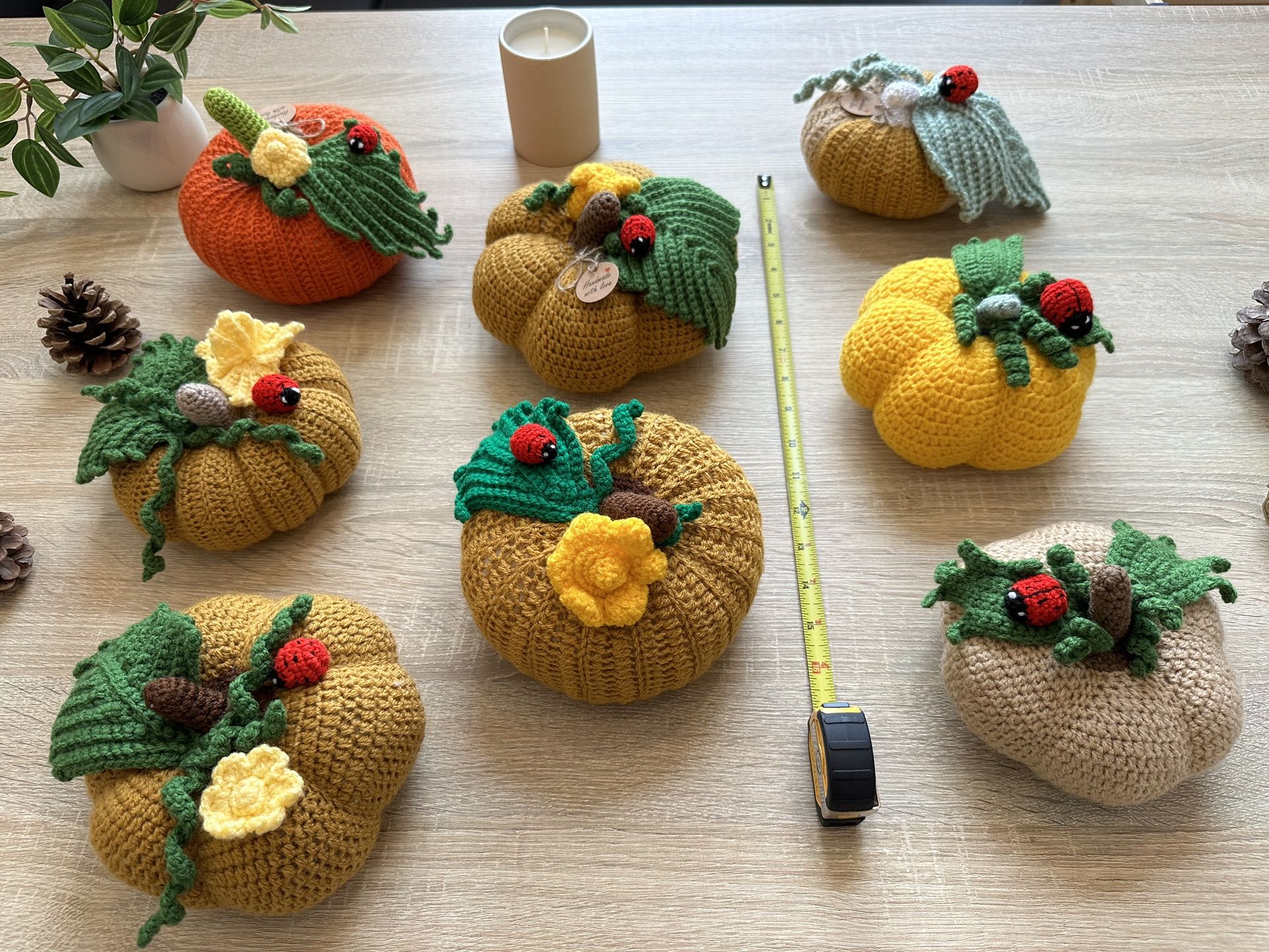 Knitted Pumpkins