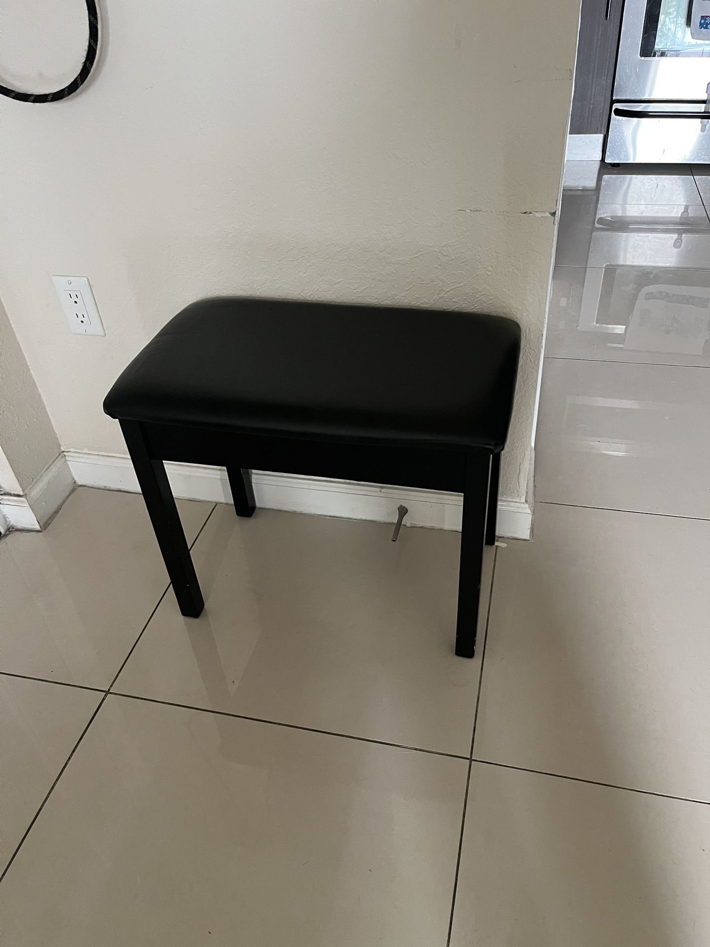 Black stool
