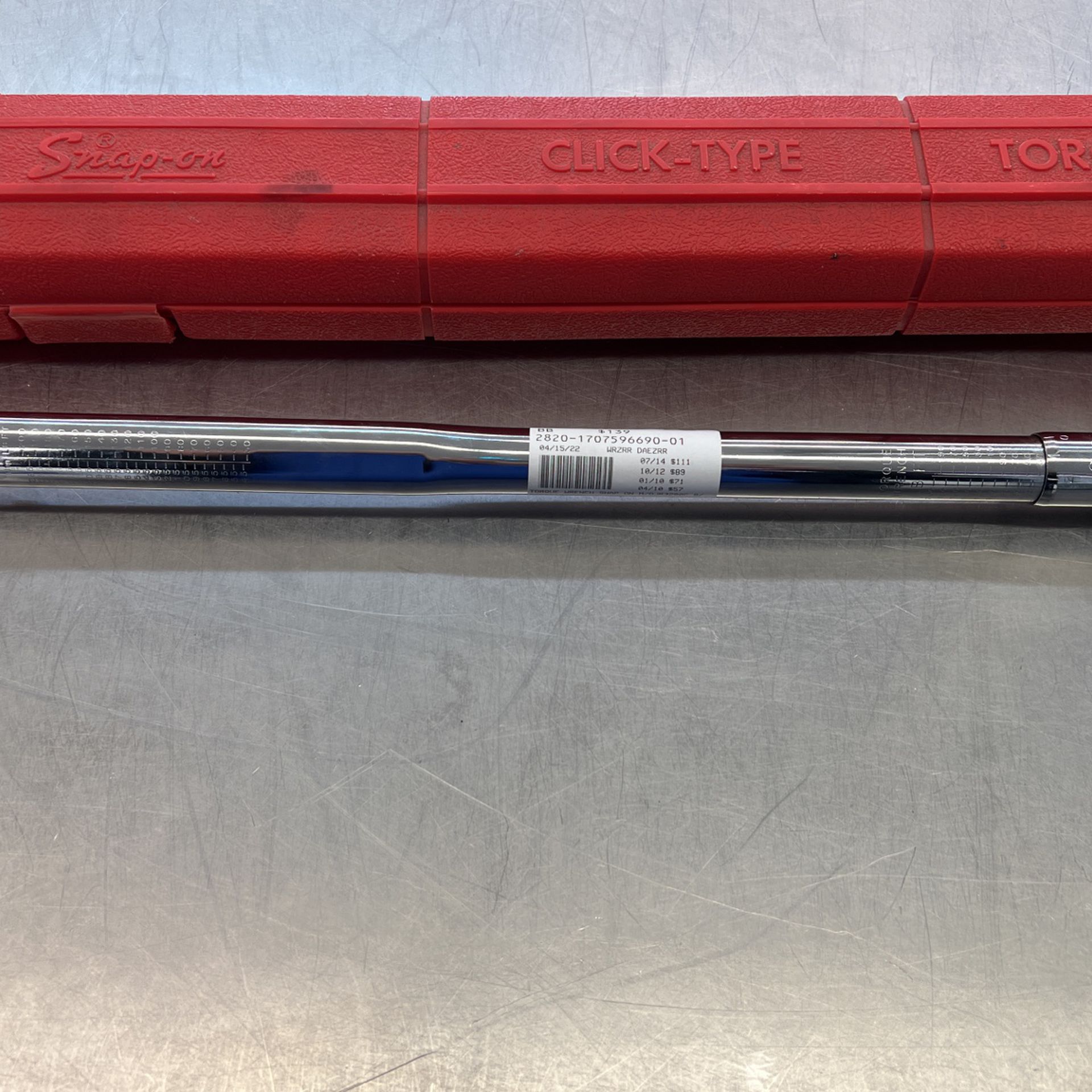 Snap-On Torque Wrench Model QJR3200C